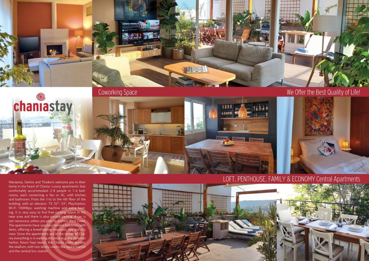 Chaniastay Penthouse Apartment Χανιά Εξωτερικό φωτογραφία